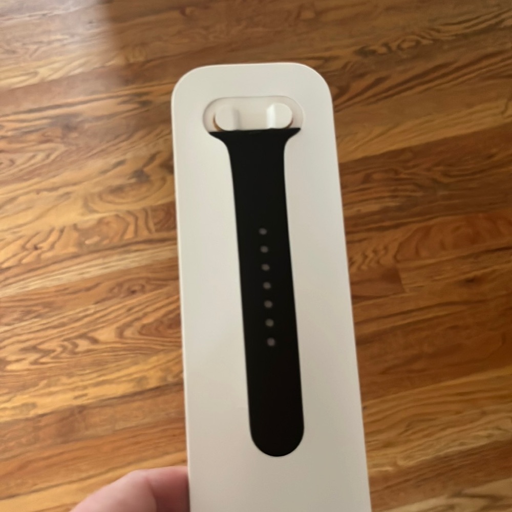 Apple Watch black SM band, brand new - only one side